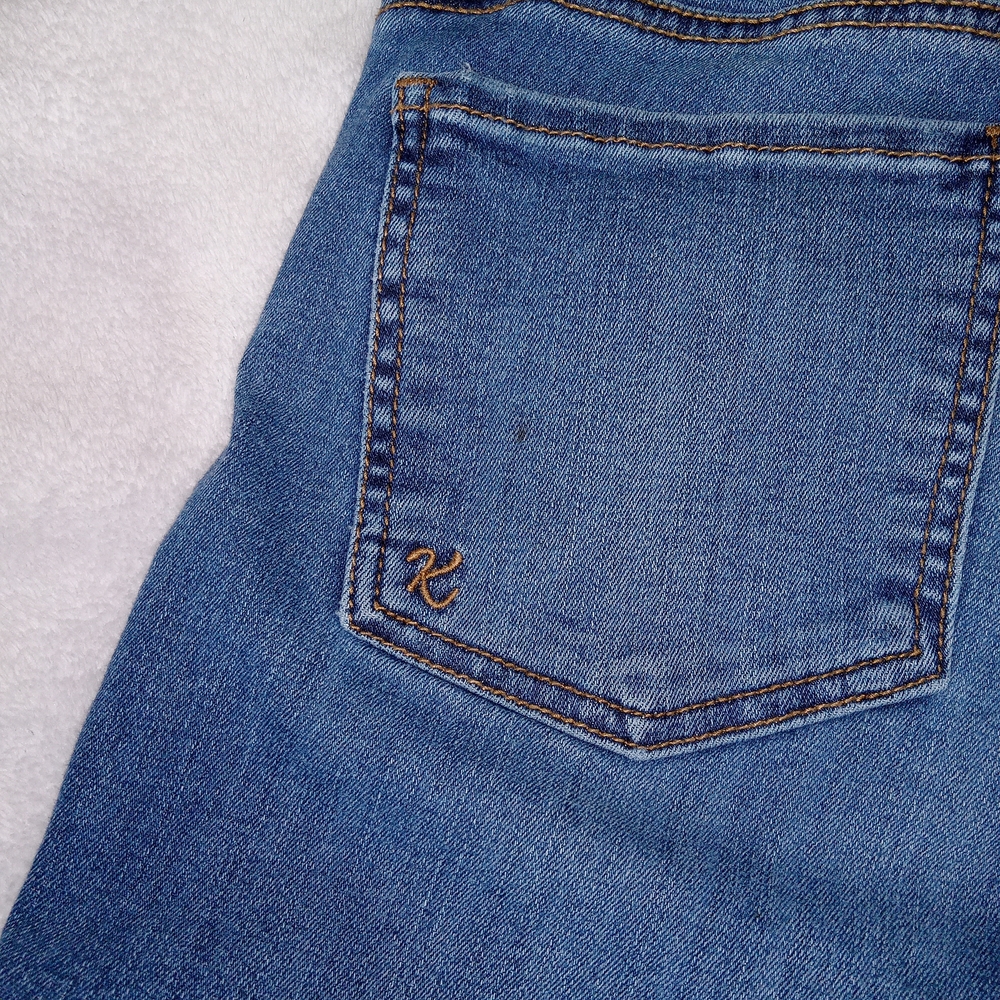 KUT From The Kloth Natalie Bootcut Jeans Womens 6 Blue Mid Rise Stretch Flare - Picture 7 of 13